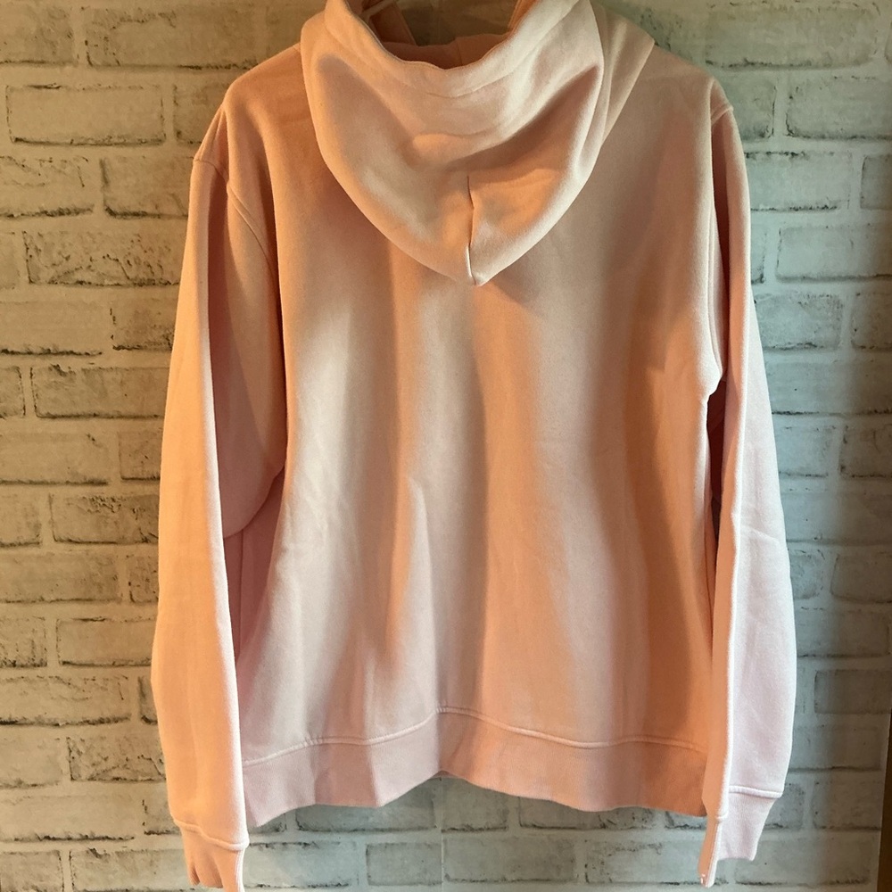 Women’s NWT Large Rey UGGfluff Pullover Logo Hoodie-Lotus Blossom Pink - Picture 6 of 8